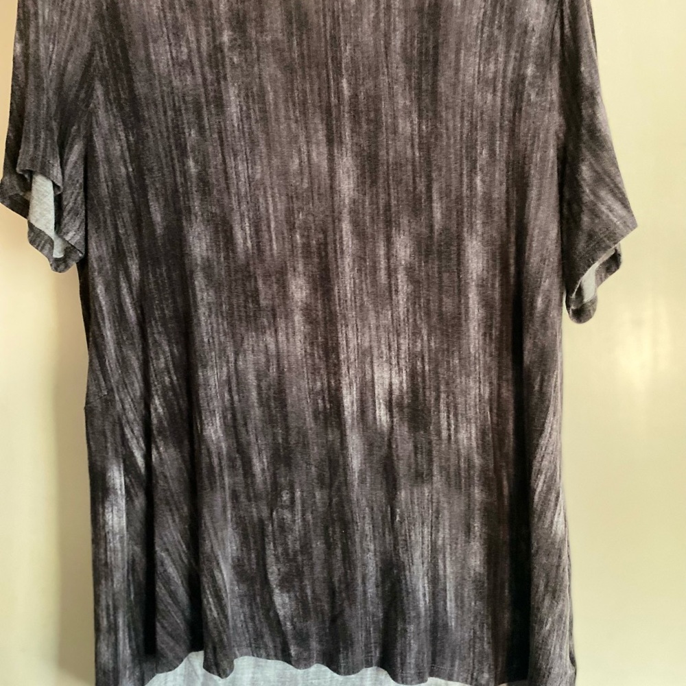 Shades of Grey Slit Back Hi/Lo softest Tshirt EVER
